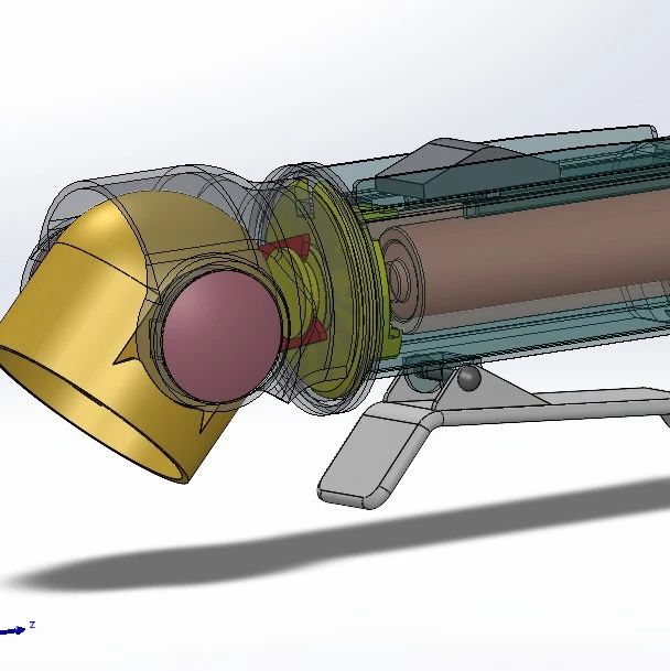 【工程机械】Rotional Tourch旋转式手电筒结构3D图纸 Solidworks设计