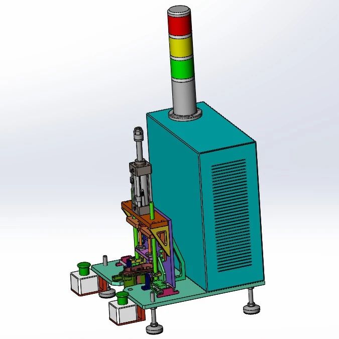 【工程机械】外壳压装工作站3D数模图纸 Solidworks20设计