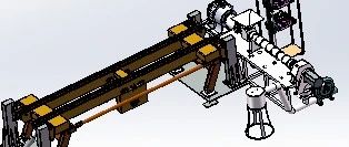 【非标数模】塑料原料成型机设备3D数模图纸 Solidworks17设计