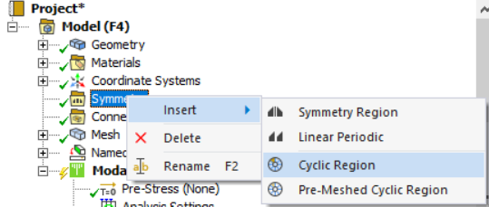 ANSYS Workbench周期对称模型的模态分析方法的图3