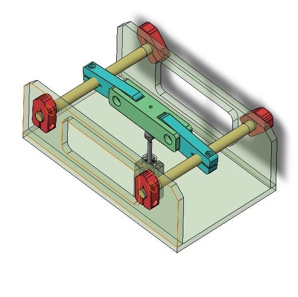 【非标数模】阻挡结构3D数模图纸 Solidworks设计