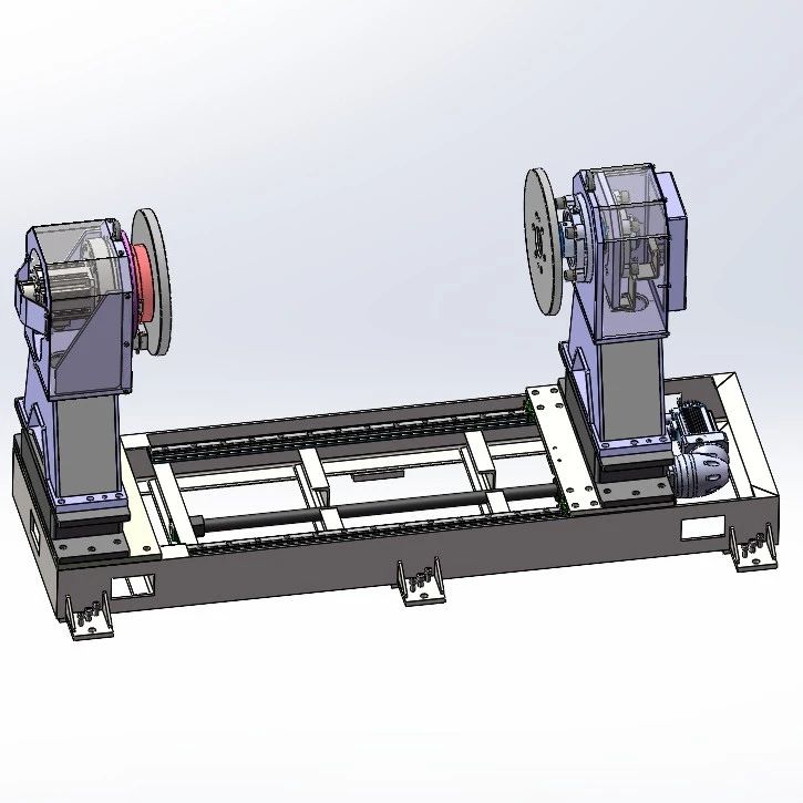 【工程机械】机器人焊接变位机3D数模图纸 Solidworks19设计