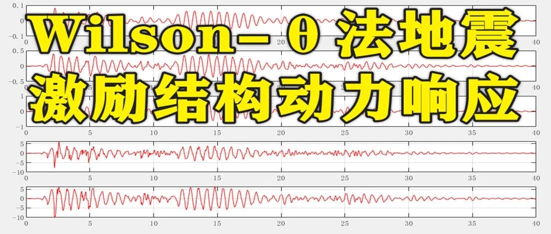 2-368基于Matlab的Wilson-θ法地震激励结构动力响应
