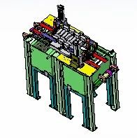 【工程机械】PLC电路制造传送设备3D数模图纸 Solidworks17设计