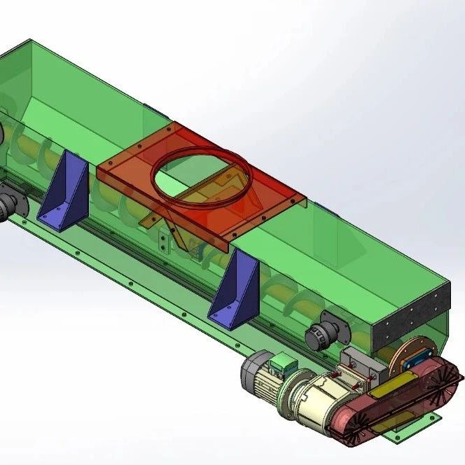 【工程机械】Cement Spreader水泥撒布机3D图纸 STEP格式