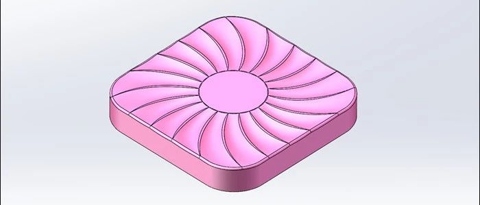 SolidWorks建模漩涡纹理面