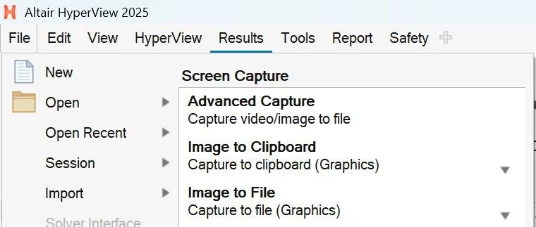 HyperView瞬态结果导出秘籍：帧级截图与动态可视化技巧