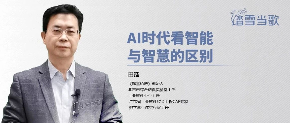 AI时代看智能与智慧的区别