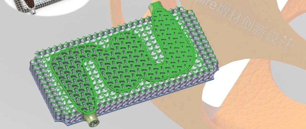 晶格应用案例 | 3D打印热交换器