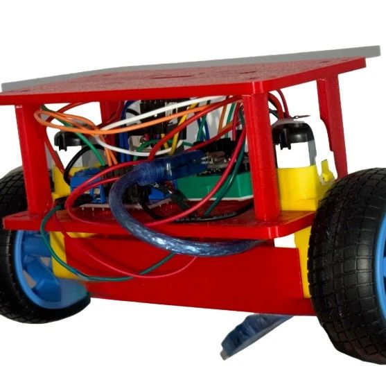 【工程机械】基于Arduino Nano的自平衡机器人部件3D图纸 Solidworks设计