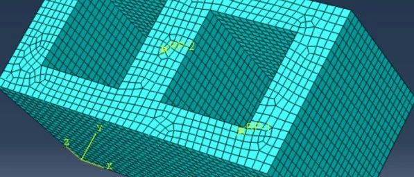 夹芯结构水泥预制件的力学性能分析（建模部分）