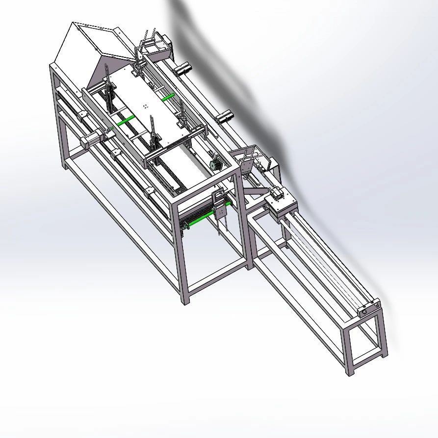 【非标数模】胶圈热塑机3D数模图纸 Solidworks20设计