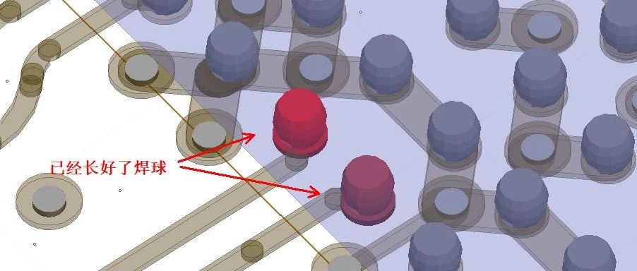 hfss 3d layout直接生成BGA balls及其端口设置