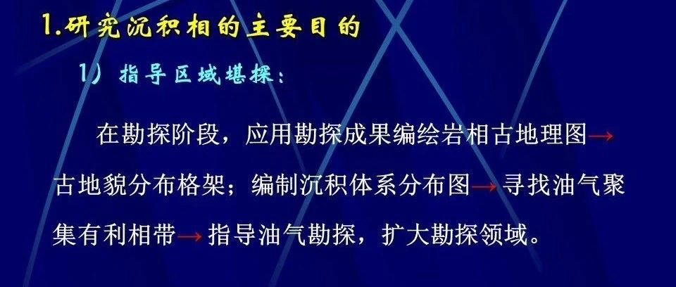 砂岩储层沉积相研究