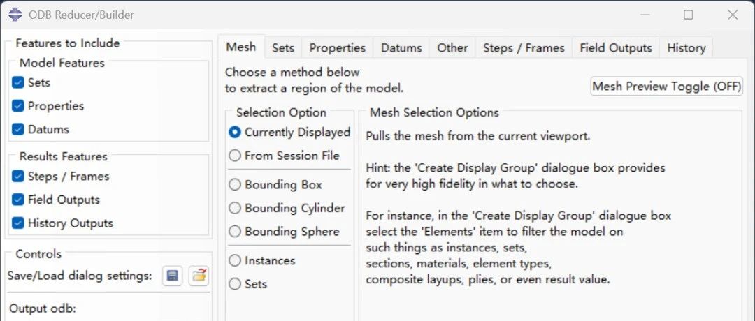 Abaqus ODB Reducer/Builder 插件