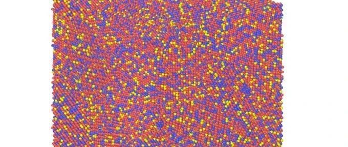 高熵合金施加循环应力（正弦，三角函数）的分子动力学