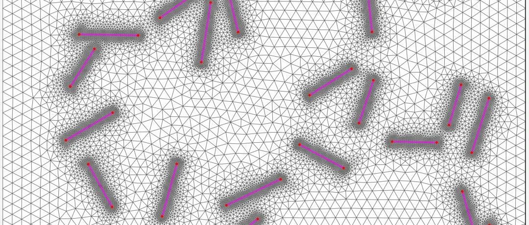 Mesh2D : 非结构化网格使用密度函数进行自适应加密