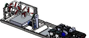 【非标数模】钢板自动裁切折弯成型设备3D数模图纸 Solidworks17设计