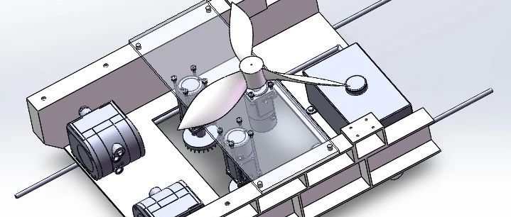 【机器人】爬墙机器人3D数模图纸 Solidworks18设计