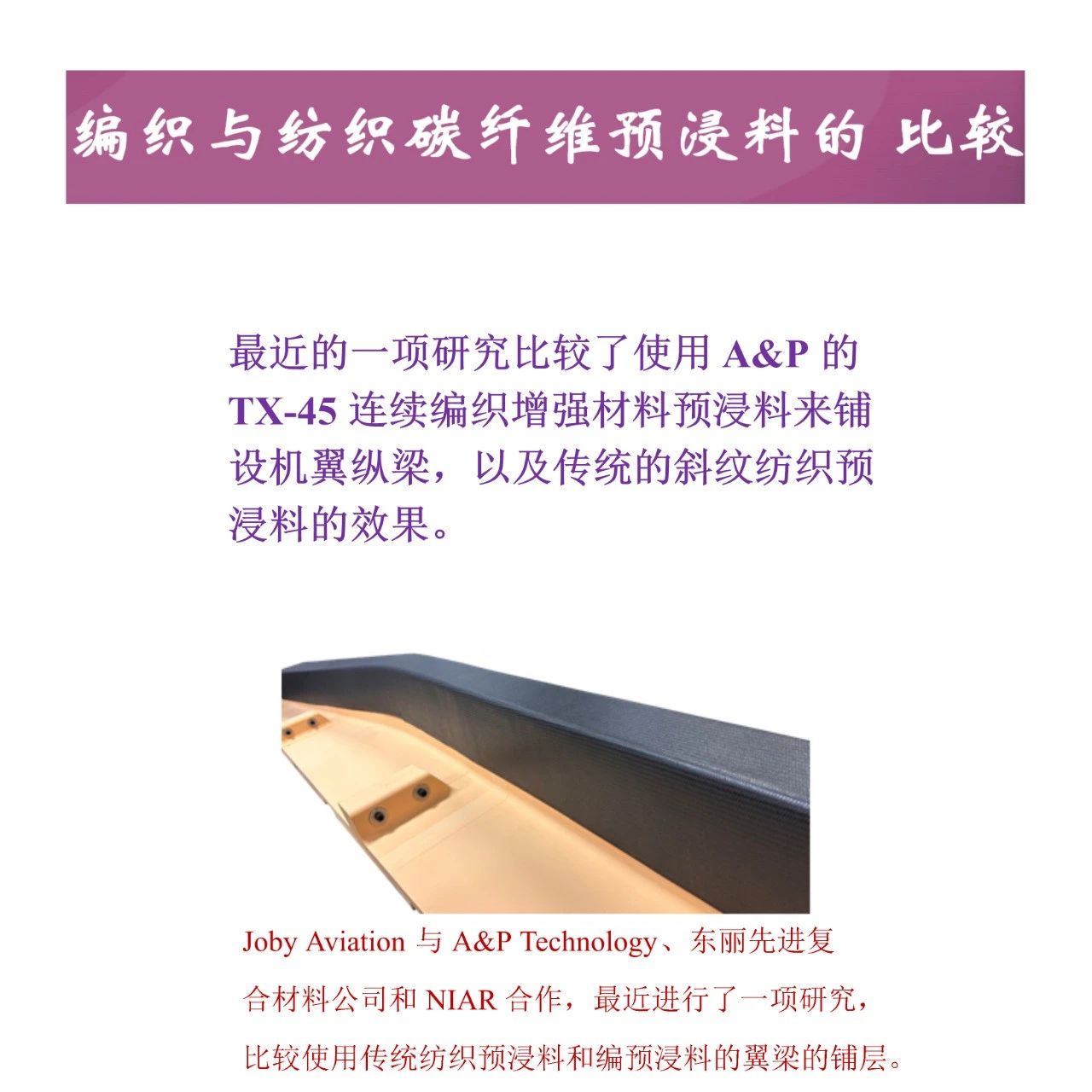 复材技术·编织与纺织碳纤维预浸料的比较