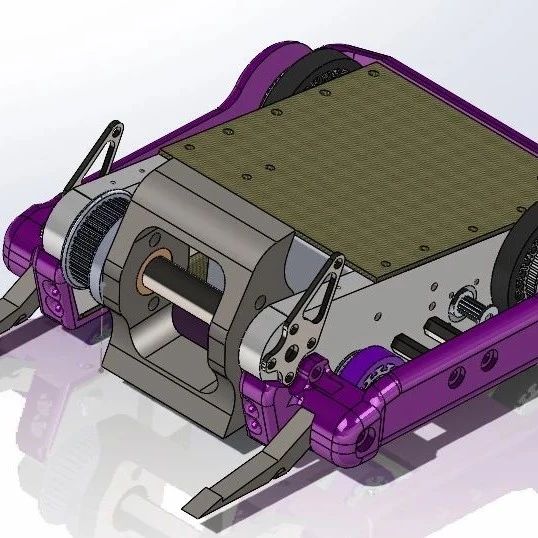 【机器人】Manta (3lb) Combat Robot格斗机器车3D数模图纸