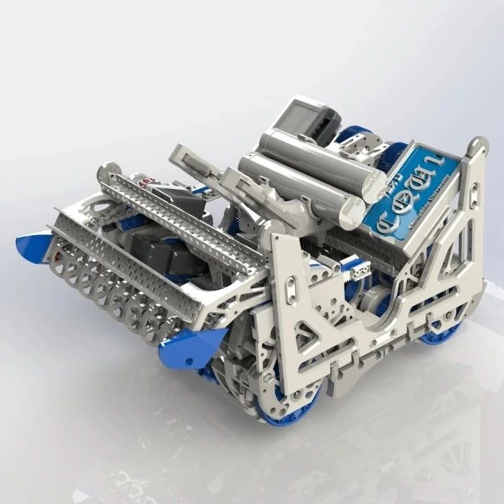 【机器人】2023-2024 Vex机器人竞赛Over Under小车结构3D图纸