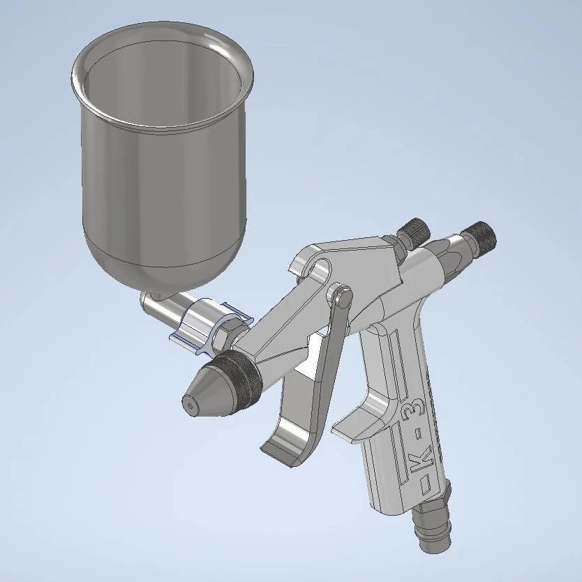 【工程机械】精密定量粉碎机模型3D图纸 STP格式