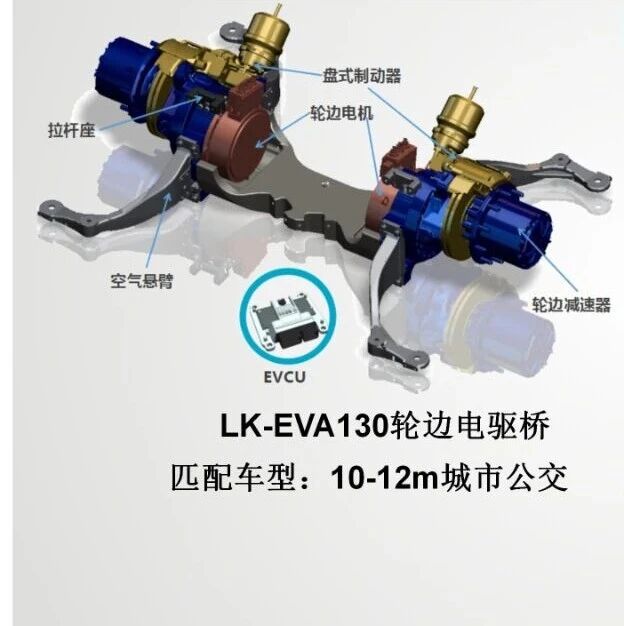 LK-EVA130轮边电驱桥产品介绍