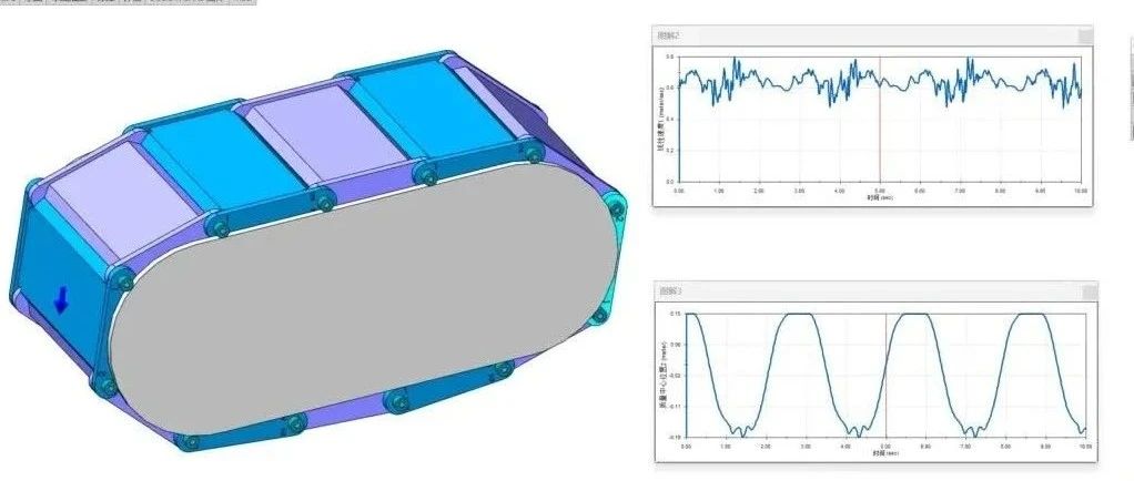 SolidWorks motion传送带运动仿真