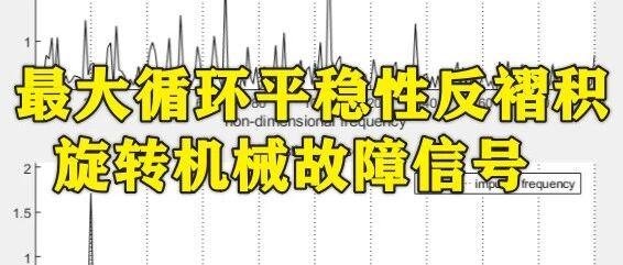 1-317基于matlab的反褶积方法—最大循环平稳性反褶积CYCBD
