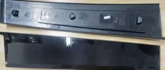 基于精确UDB文件的汽车B柱外饰板双色注塑翘曲模流分析与工艺优化
