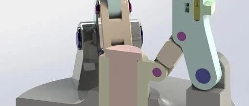 【工程机械】夹具-349 对中夹具3D图纸 STEP IGS格式