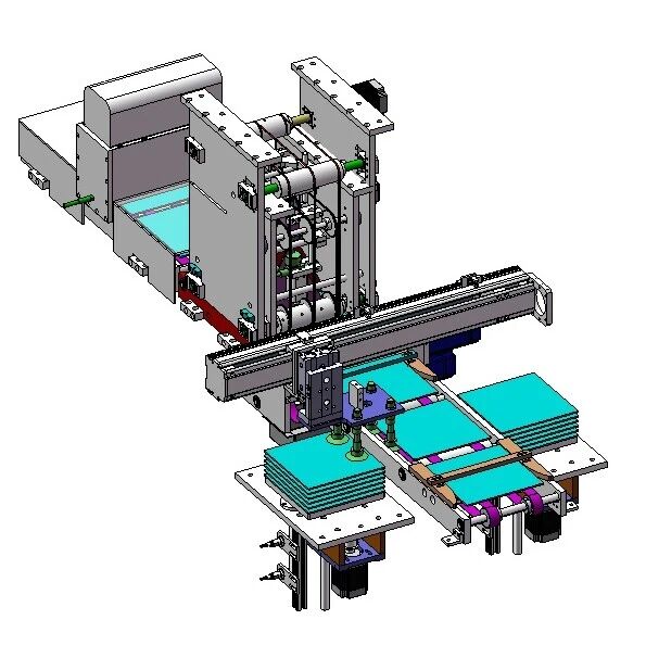 【非标数模】自动喷涂烘干设备3D数模图纸 Solidworks20设计