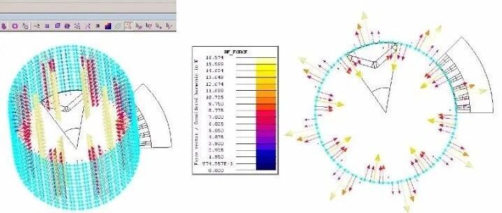 新能源汽车驱动电机电磁力及损耗计算