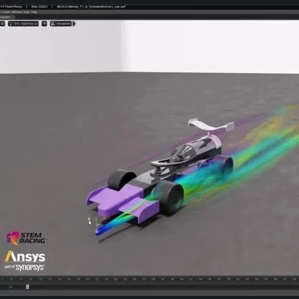 新思科技为STEM Racing引入数字孪生赛道和NVIDIA Omniverse平台