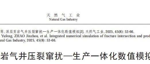 MultiFracS用户论文-深层页岩气井压裂窜扰—生产一体化数值模拟