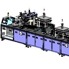 【非标数模】罐头瓶组装设备3D数模图纸 Solidworks18设计