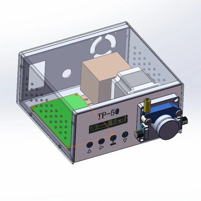 【非标数模】蠕动式点胶机3D数模图纸 Solidworks22设计