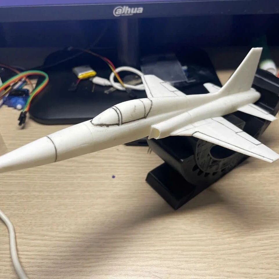 【3D打印】F5 fighter战斗机简易3D打印图纸 STL格式