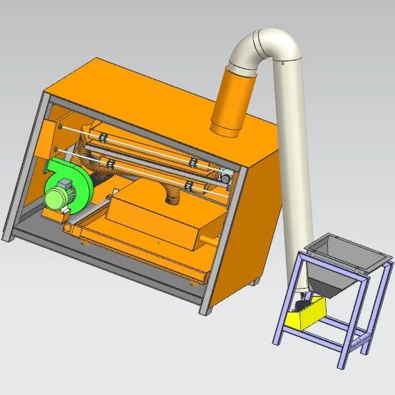 【农业机械】种子筛选机3D数模图纸 ug12设计