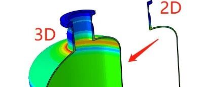 二维轴对称分析！后处理结果如何看三维效果？（ANSYS 与 ABAQUS ）