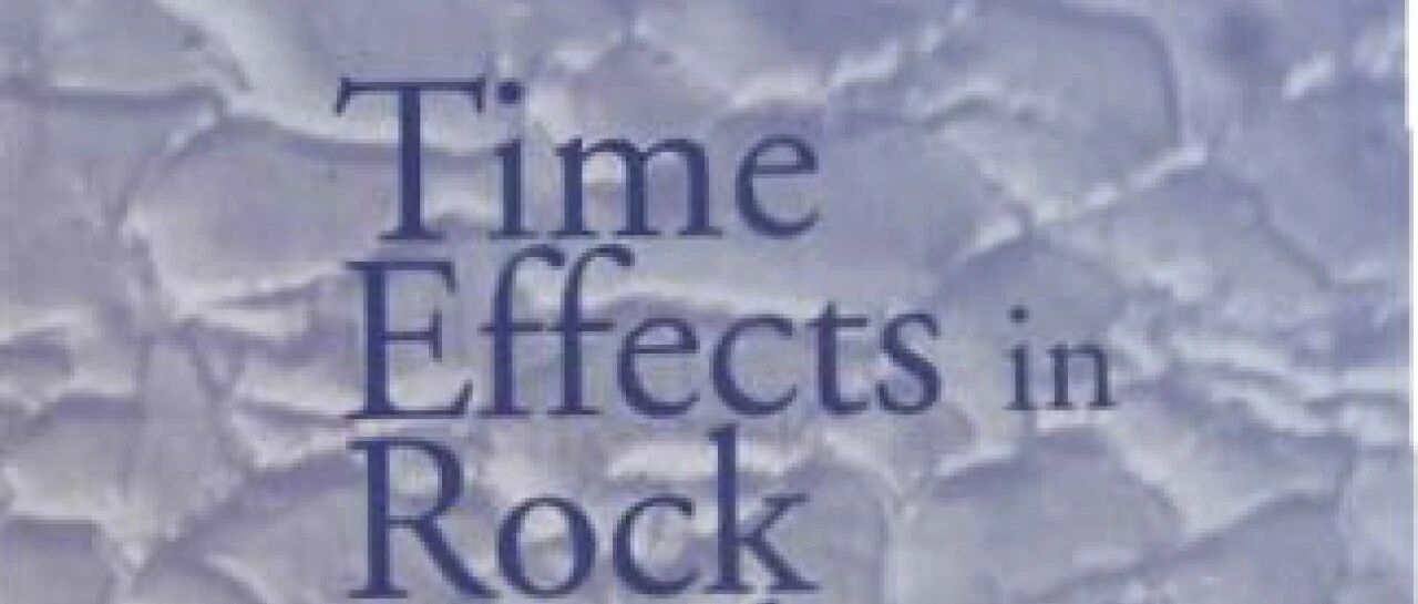 Time Effects in Rock Mechanics