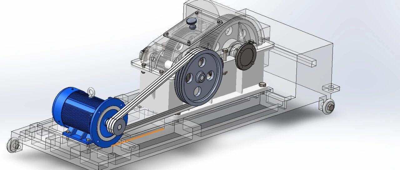 【工程机械】钢筋切断机3D数模图纸 Solidworks20设计