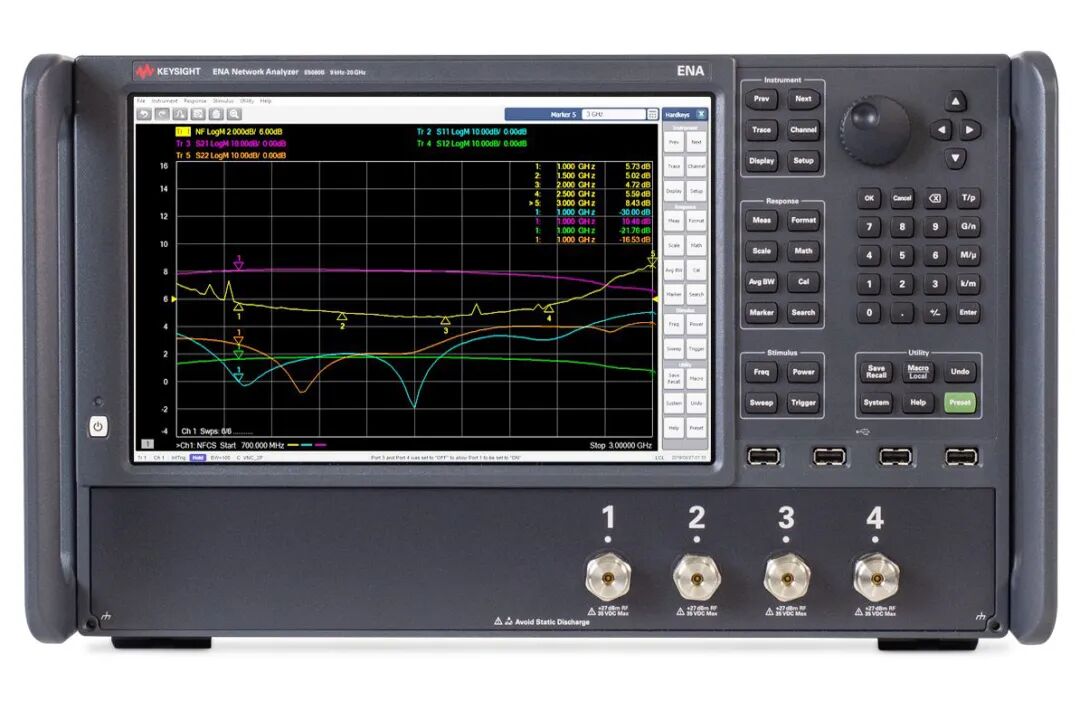 矢量网络分析仪-网络分析仪-射频测试设备-是德(KEYSIGHT)-东方中科