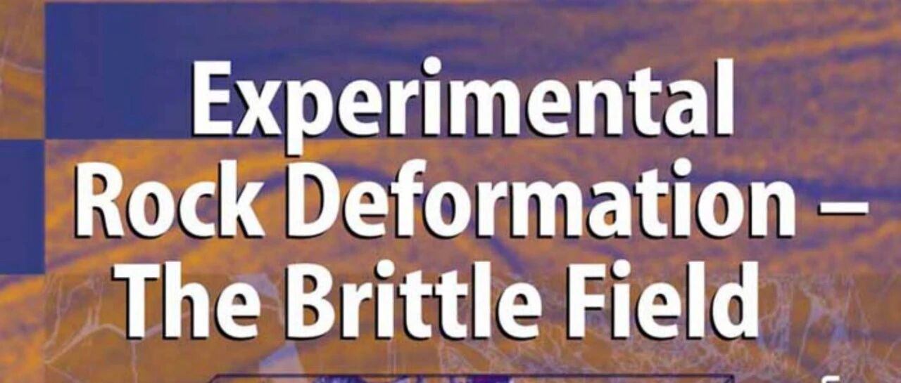 Experimental Rock Deformation – The Brittle Field