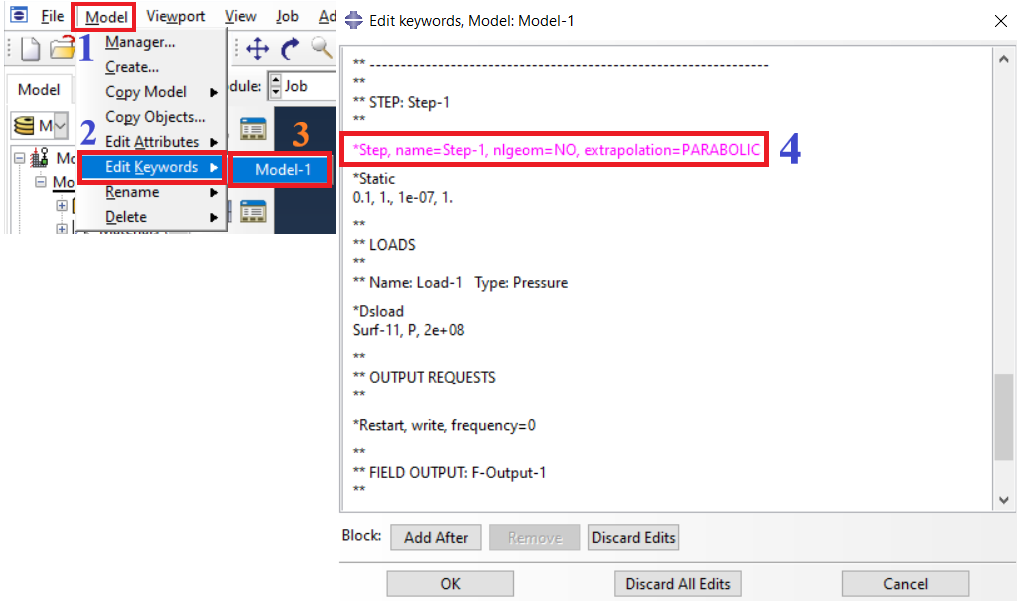 large rotation abaqus