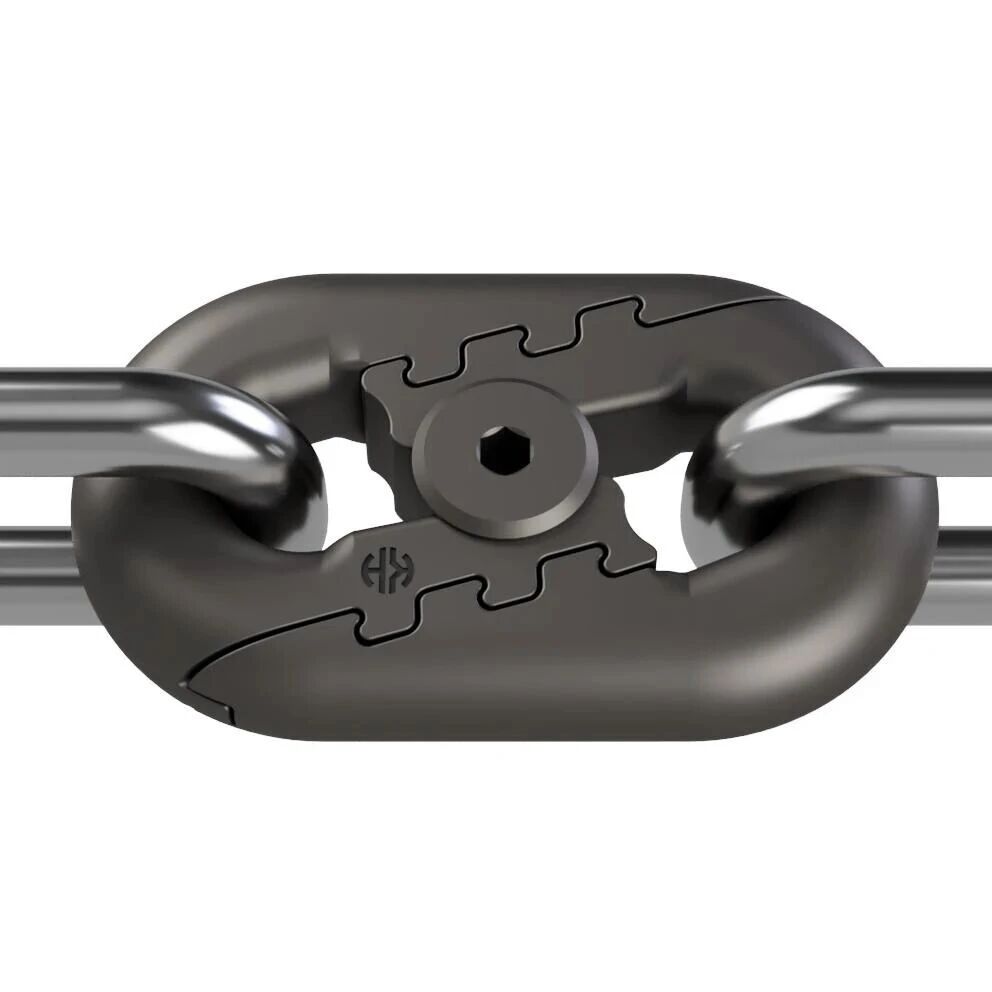 【工程机械】链条联轴器链节3D数模图纸 STEP格式