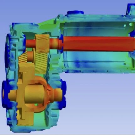 从源头狙击！电驱 NVH高频噪声&齿轮啸叫等问题ANSYS仿真实战