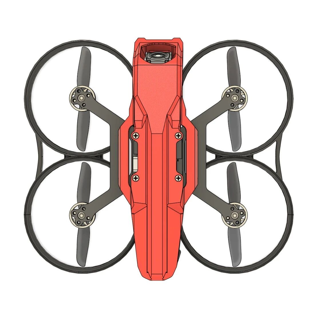 【飞行模型】Matris V2四轴无人机3D数模图纸 STEP格式