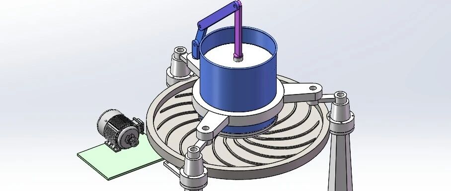 【农业机械】茶叶揉捻机3D数模图纸 Solidworks24设计